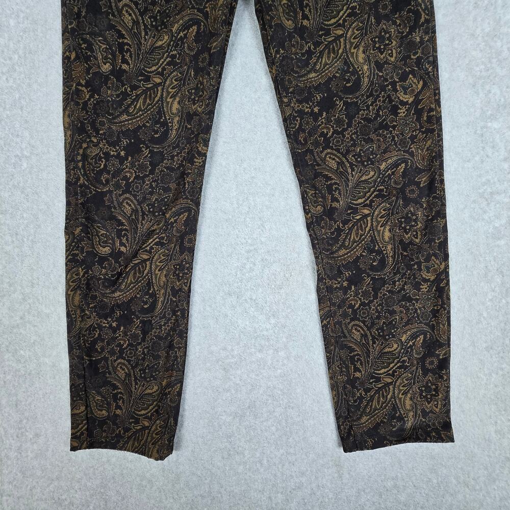 Journal Standard L'essage (Size 40) US Large 8/10 Brown Paisley Pants - Picture 4 of 16